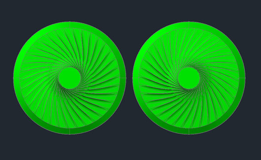 LPC Swirling Intake valves